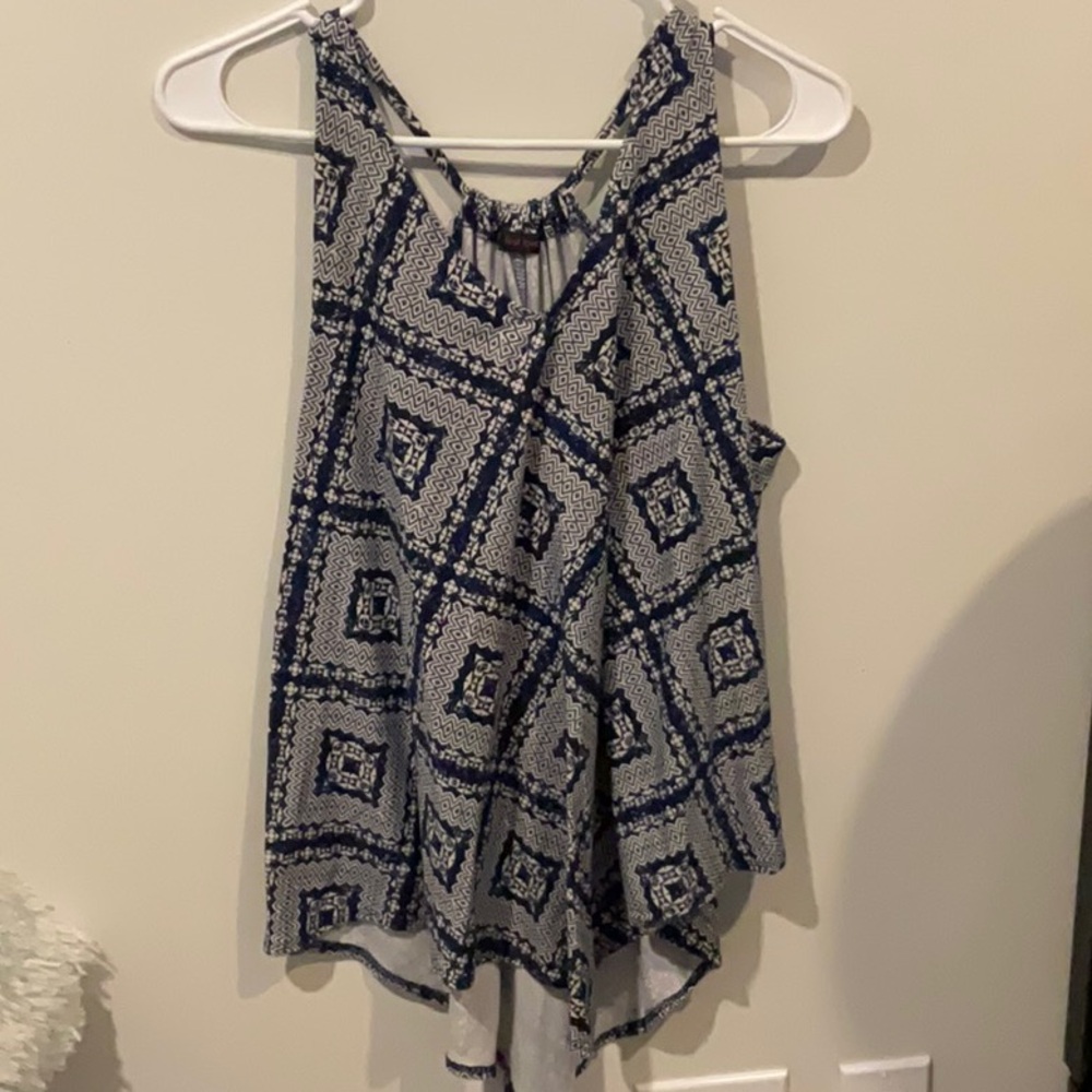 Dressy Tank, long flowy